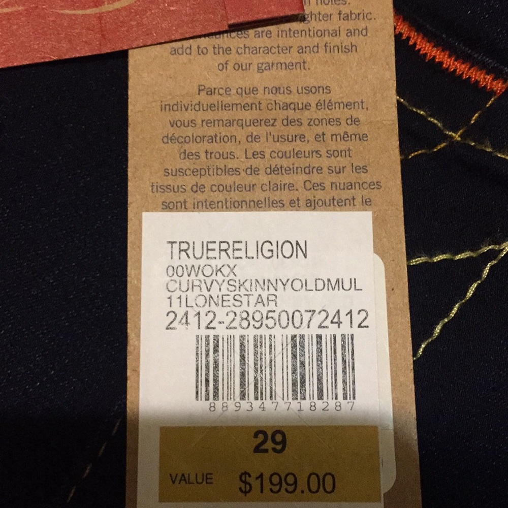 Brand new True Religion denims. - Picture 7 of 8